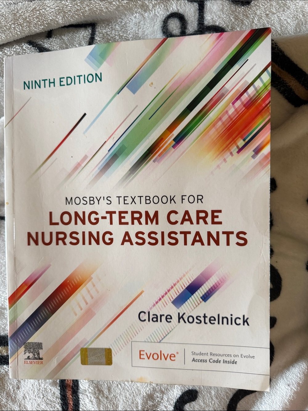 Mosby’s Textbook for Long-Term Care Nursing Assistants - White Multicolor Cover